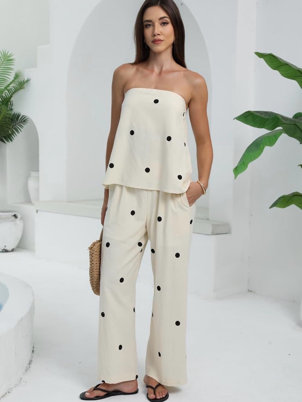 Polka dot 2 piece set